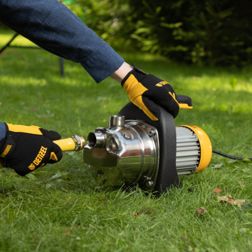 Садовый поверхностный насос GP1200Х, 1200 Вт, 3700 л/ч, подъем 46 м, нержавейка Denzel по ценам производителя в Уфе с доставкой по всей России