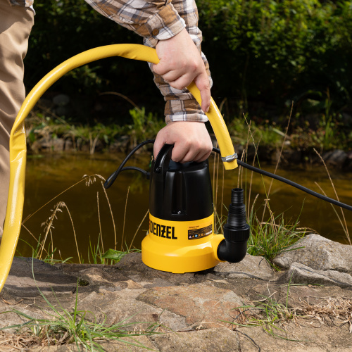 Дренажный насос DP500E, 500 Вт, подъем 7 м, 7000 л/ч Denzel по ценам производителя в Уфе с доставкой по всей России