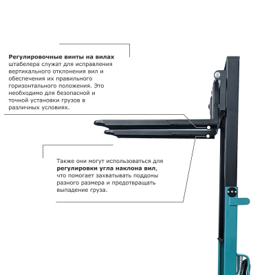 Ручной штабелер PROLIFT PRO TRV 1020 по ценам производителя в Уфе с доставкой по всей России