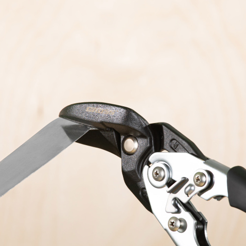 Ножницы по металлу "Piranha", усиленные, 255 мм, прямой и правый рез, сталь СrMo, двухкомпонентные рукоятки Gross по ценам производителя в Уфе с доставкой по всей России