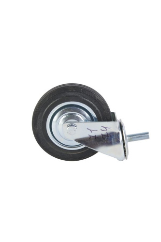 Колесо поворотное SCt 63 160 мм резина с болтом (F) по ценам производителя в Уфе с доставкой по всей России