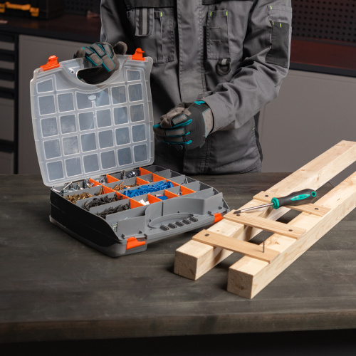 Органайзер двухсторонний 325 x 280 x 85 мм, пластик Stels по ценам производителя в Уфе с доставкой по всей России