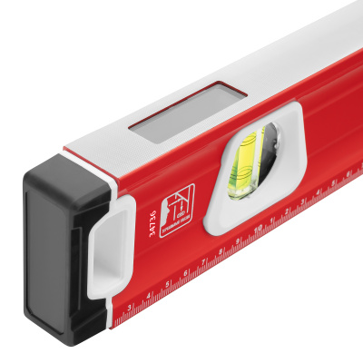 Уровень алюминиевый, магнит, фрезерованный, 3 глазка (1 зеркальный) двухкомпонентные рукоятки, 2000 мм Matrix по ценам производителя в Уфе с доставкой по всей России