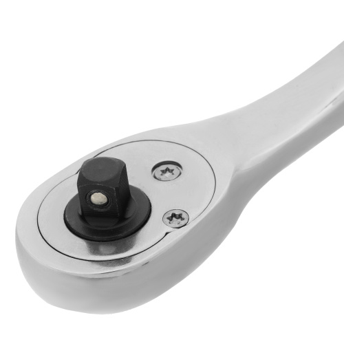 Ключ-трещотка 1/4", CrV, 90 зубьев, усиленный, хром Gross по ценам производителя в Уфе с доставкой по всей России