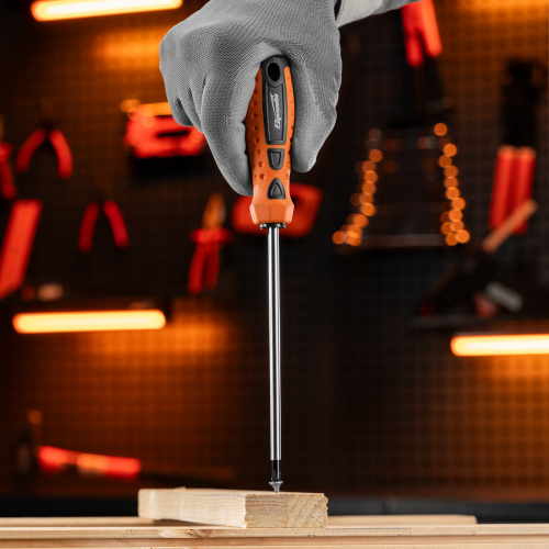 Отвертка "Point", PH2 х 150 мм, CS, двухкомпонентная рукоятка Sparta по ценам производителя в Уфе с доставкой по всей России