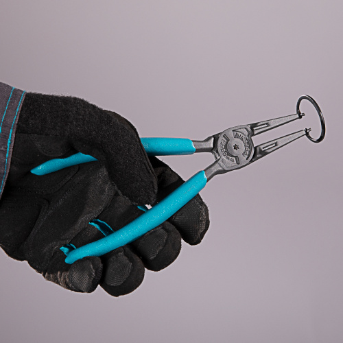 Съемник, 175 мм, для внутренних стопорных колец (19-60 мм) прямые губки (сжим) Gross по ценам производителя в Уфе с доставкой по всей России