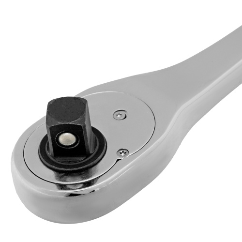 Ключ-трещотка 1/2", CrV, 90 зубьев, усиленный, хром Gross по ценам производителя в Уфе с доставкой по всей России