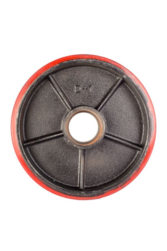 Колесо полиуретановое 200х50 мм без подшипника для тележек гидравлических BF/WB/RHP по ценам производителя в Уфе с доставкой по всей России