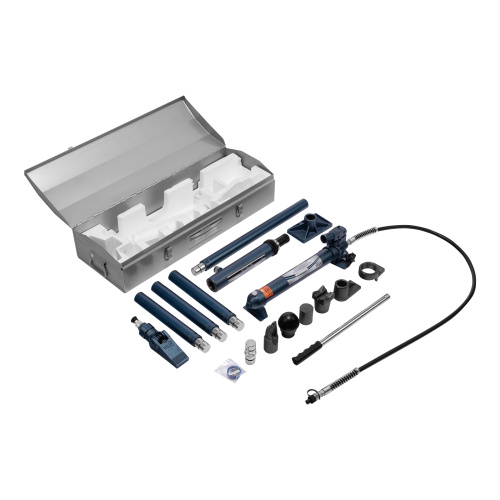 Растяжка гидравлическая, 10 т, набор из 17 предметов, 7 сменных насадок, в металлическом кейсе Stels по ценам производителя в Уфе с доставкой по всей России