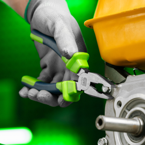 Плоскогубцы комбинированные, 180 мм, двухкомпонентные рукоятки Сибртех по ценам производителя в Уфе с доставкой по всей России