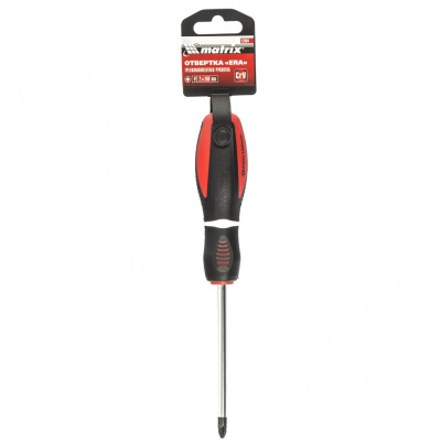 Отвертка "Era", PZ2 x 100 мм, CrV, трехкомпонентная рукоятка Matrix по ценам производителя в Уфе с доставкой по всей России