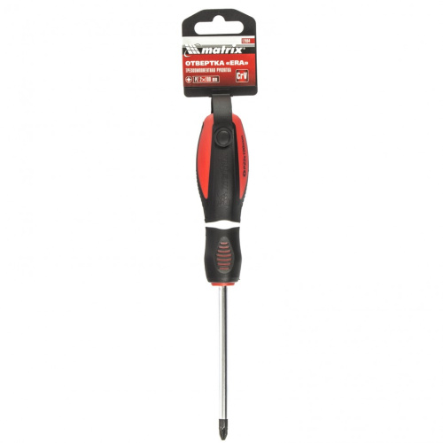 Отвертка "Era", PZ2 x 100 мм, CrV, трехкомпонентная рукоятка Matrix по ценам производителя в Уфе с доставкой по всей России