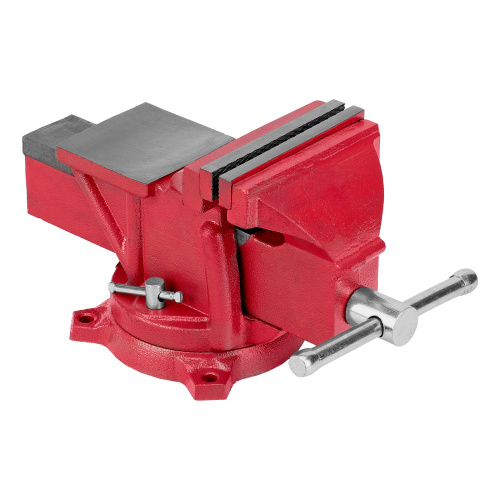 Тиски слесарные, 125 мм, поворотные, с наковальней Matrix по ценам производителя в Уфе с доставкой по всей России