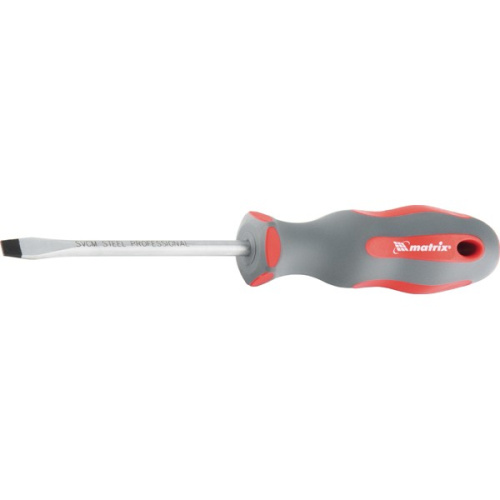 Отвертка Profi, SL8 х 175 мм, SVСM, двухкомпонентная рукоятка Matrix по ценам производителя в Уфе с доставкой по всей России