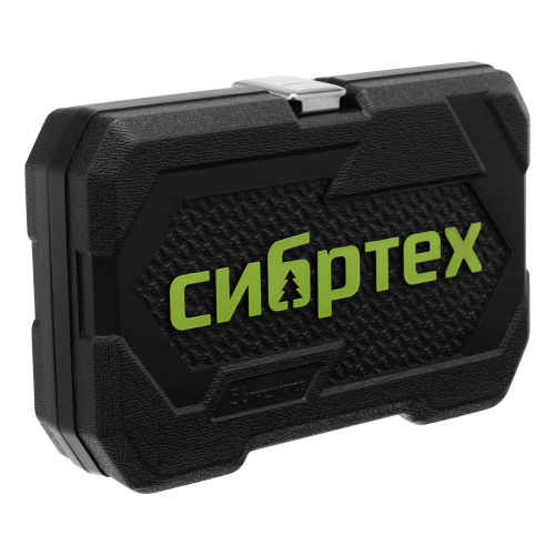 Набор инструментов, 1/4", пластиковый кейс 56 предметов Сибртех по ценам производителя в Уфе с доставкой по всей России