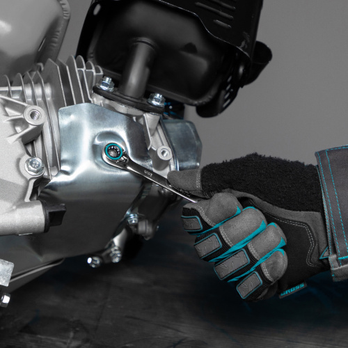 Набор ключей комбинированных с трещоткой, 8-19 мм, 7 шт, реверсивные, CrV Gross по ценам производителя в Уфе с доставкой по всей России