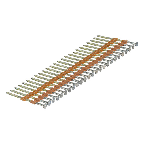 Гвозди для пнев. нейлера (оцинк.) длина - 65 мм, диам. - 2,9 мм, 2000 шт. Denzel по ценам производителя в Уфе с доставкой по всей России