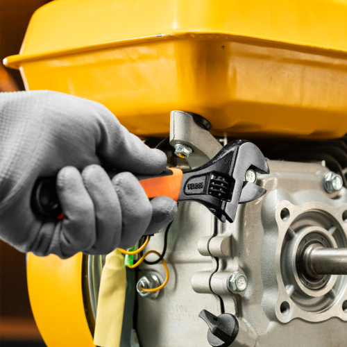 Ключ разводной, 200 мм, двухкомпонентная рукоятка Sparta по ценам производителя в Уфе с доставкой по всей России