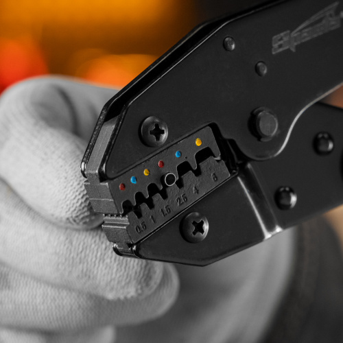 Клещи, 0.5-6 мм, для обжима электрокабеля Sparta по ценам производителя в Уфе с доставкой по всей России