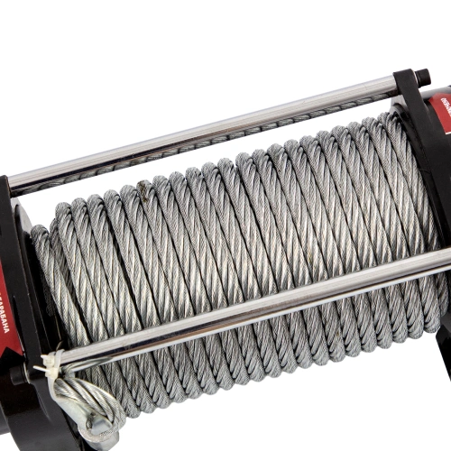 Лебедка автомобильная электрическая LB-4000, 4.5 т, 3.7 кВт, 12 В Denzel по ценам производителя в Уфе с доставкой по всей России