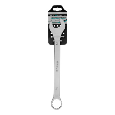 Ключ комбинированный, 24 мм, CrV, матовый хром Stels по ценам производителя в Уфе с доставкой по всей России