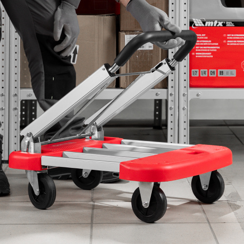 Тележка хозяйственная, телескопическая, грузоподъемность 150 кг Matrix по ценам производителя в Уфе с доставкой по всей России