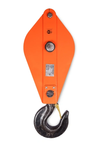 Блок монтажный однорольный с  крюком TOR 10 т с откидной щекой по ценам производителя в Уфе с доставкой по всей России