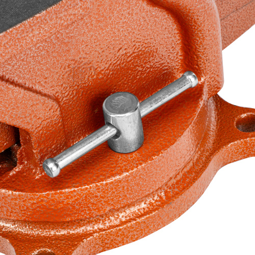 Тиски слесарные, 150 мм, поворотные, с наковальней Sparta по ценам производителя в Уфе с доставкой по всей России