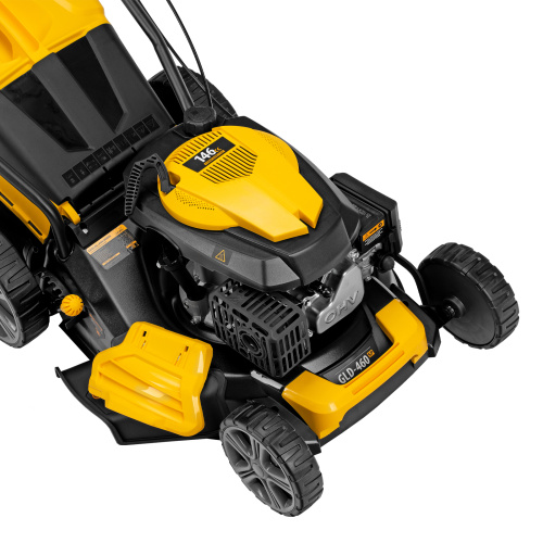 Газонокосилка бензиновая GLD-460SP, 146 куб.см, ширина 46 см, привод 7 уровней, травосборник 50 л Denzel по ценам производителя в Уфе с доставкой по всей России