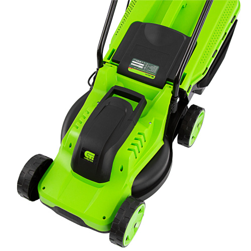 Газонокосилка электрическая L1200, 1200 Вт, ширина 32 см, 3 уровня, пластиковый травосборник 30 л. Сибртех по ценам производителя в Уфе с доставкой по всей России