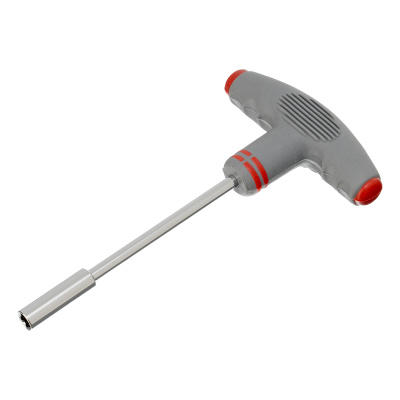 Отвертка с Т-образной эргономичной ручкой и набором бит, 11 шт, CrV Matrix по ценам производителя в Уфе с доставкой по всей России