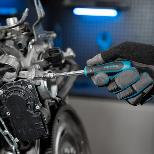 Набор инструментов, 1/4", 1/2", CrV, 120 зубьев, 101 предмет Gross по ценам производителя в Уфе с доставкой по всей России