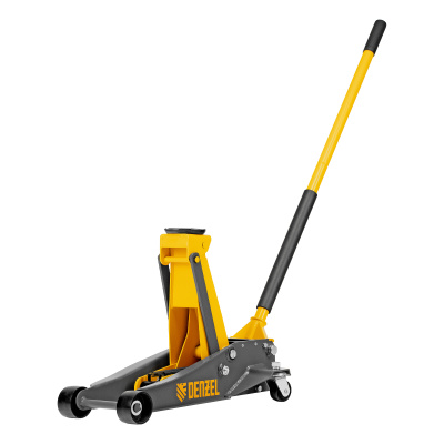 Домкрат гидравлический подкатной, 3 т, 125-470 мм, быстрый подъем, проф. Denzel по ценам производителя в Уфе с доставкой по всей России