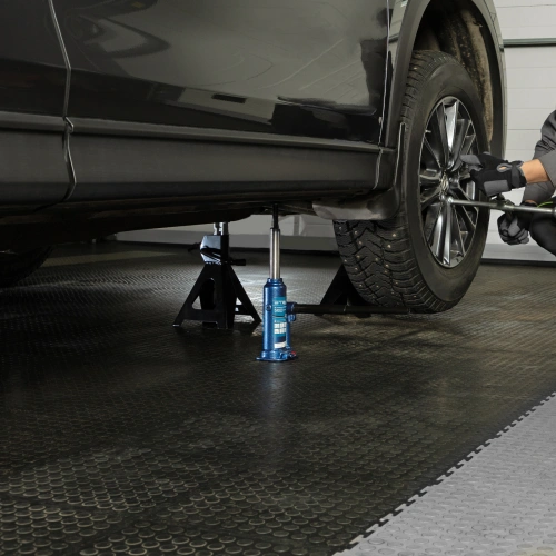 Домкрат гидравлический бутылочный, 2 т, h подъема 178-338 мм Stels по ценам производителя в Уфе с доставкой по всей России