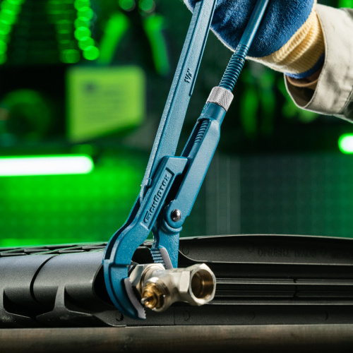 Ключ трубный рычажный №2, 1.5", литой, тип "B" Сибртех по ценам производителя в Уфе с доставкой по всей России