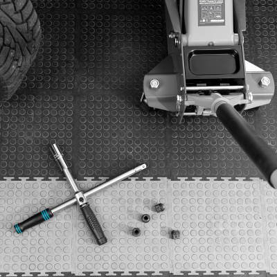 Ключ-крест баллонный, складной с изменяющимся рычагом, 17 мм, 19 мм, 21 мм, 23 мм, CrV, хромированный Gross по ценам производителя в Уфе с доставкой по всей России