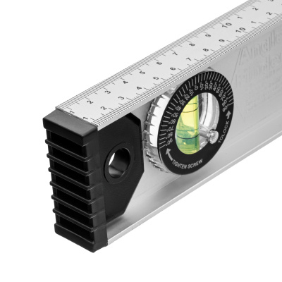 Уровень алюминиевый "Рельс", 600 мм, 3 глазка (1 поворотный) Matrix по ценам производителя в Уфе с доставкой по всей России