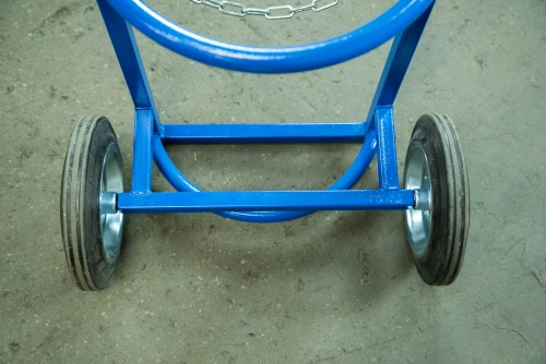 Тележка для пропановых баллонов TOR ПР-1, 1 баллон (литые колеса 250 мм) по ценам производителя в Уфе с доставкой по всей России