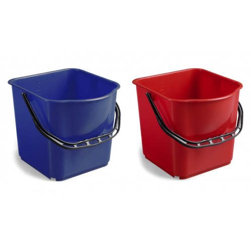 Ведро пластиковое Filmop (25 литров, красное) купить в Москве с доставкой по всей России | ProtosMarket.ru