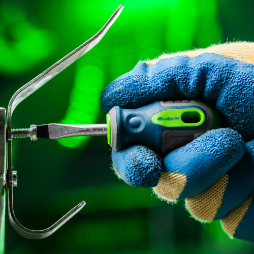 Набор отверток универсальный, CrV, трехкомпонентные рукоятки, 8 предметов Сибртех по ценам производителя в Уфе с доставкой по всей России