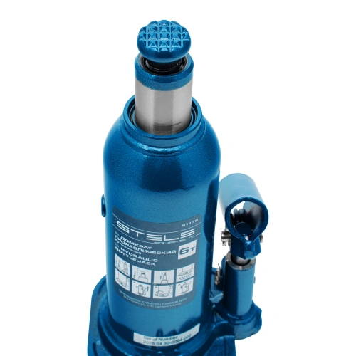 Домкрат гидравлический бутылочный, 6 т, h подъема 207-404 мм, в пластиковом кейсе Stels по ценам производителя в Уфе с доставкой по всей России