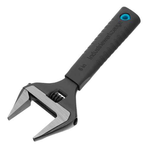 Ключ разводной, 150 мм, CrV, тонкие губки, защитные насадки Gross по ценам производителя в Уфе с доставкой по всей России