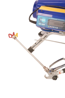 Окрасочный аппарат поршневой 290 бар, 2,2 кВт, 220 В  TOR GD-490 купить в Москве с доставкой по всей России | ProtosMarket.ru