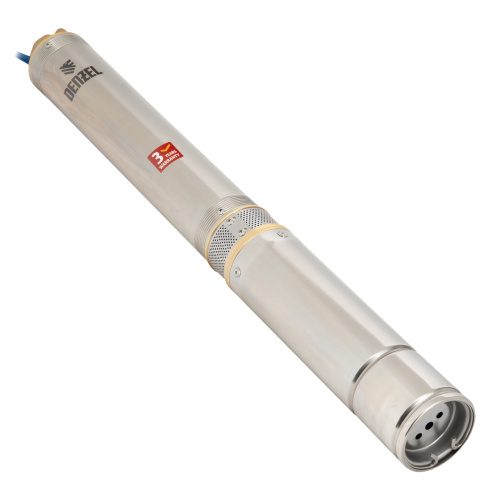 Скважинный насос DWC-4-80, центробежный, диаметр 4", 1500 Вт, 5700 л/ч, напор 80 м Denzel по ценам производителя в Уфе с доставкой по всей России