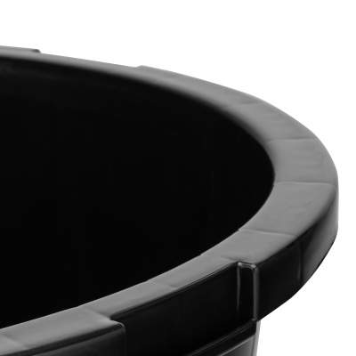 Таз строительный круглый универсальный, 200л, ударопрочный, с ребрами жесткости Matrix по ценам производителя в Уфе с доставкой по всей России