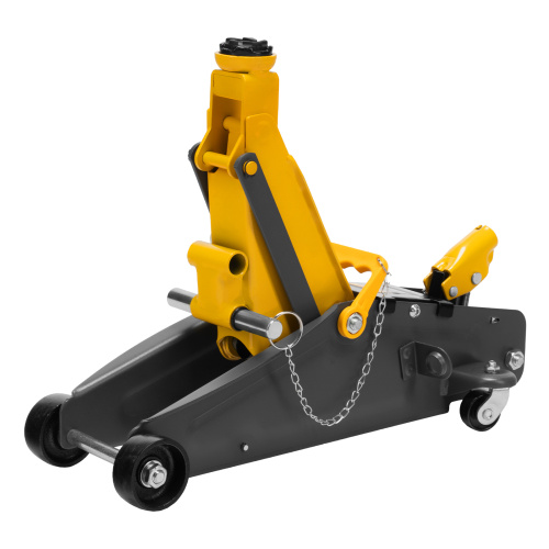 Домкрат гидравлический подкатной с фиксатором, 2,8 т, 135-385 мм Denzel по ценам производителя в Уфе с доставкой по всей России