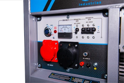 Генератор дизельный 5,0 кВт 380В/1,6 кВт 220В 15 л с электростартером TOR KM5000D по ценам производителя в Уфе с доставкой по всей России