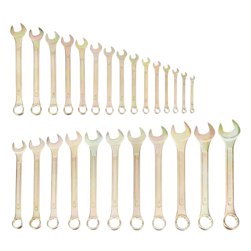 Набор ключей комбинированный 6-32 мм, 26 шт, желтый цинк Сибртех по ценам производителя в Уфе с доставкой по всей России