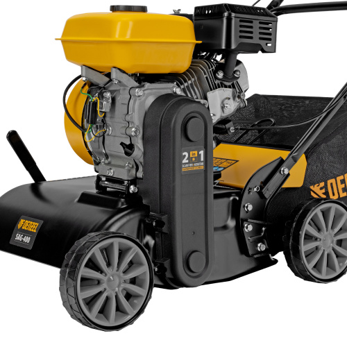 Скарификатор-аэратор бензиновый SAG-400, 212 см3, -15/+10 мм, 40 см Denzel по ценам производителя в Уфе с доставкой по всей России