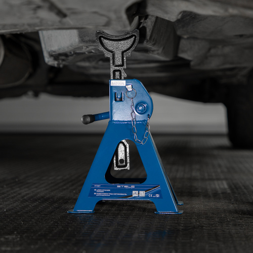 Подставки под автомобиль регулируемые, 3 т, H подъема 280-430 мм, 2 шт, Stels по ценам производителя в Уфе с доставкой по всей России